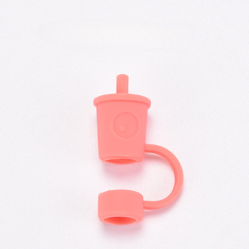 Wholesale Silicone Straw Dust Plug 0.8cm Dust Plug Straw Tube Cap